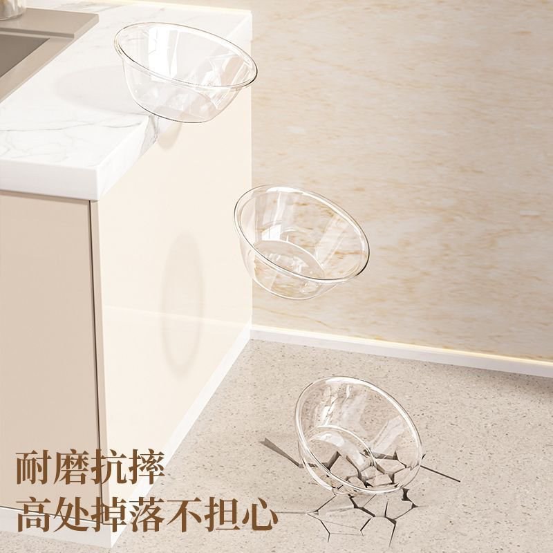 美容院专用加厚洗脸盆轻奢洗脸韩式洗面盆皮肤管理面盆透明洗