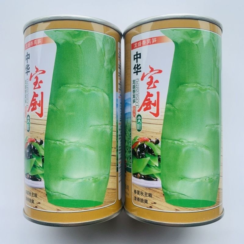 龙盛三青莴笋种子薄皮绿肉大棒高产春秋播种莴笋种子基地专用