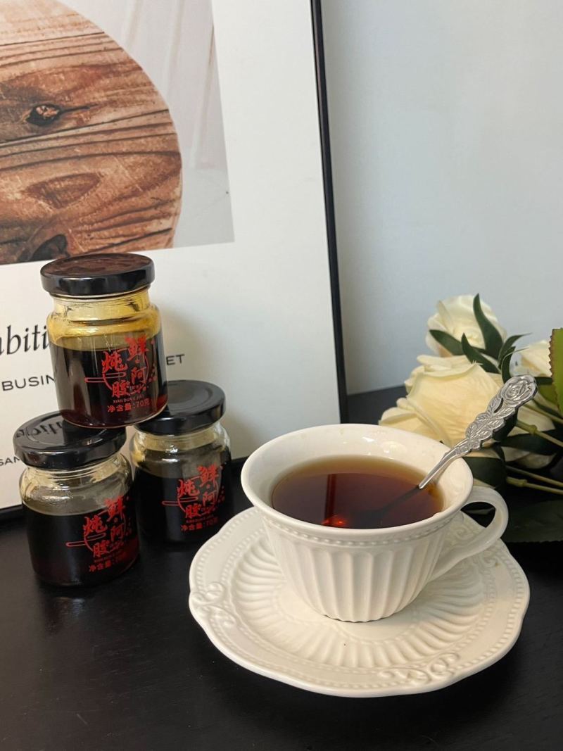 [鲜炖阿胶膏]甄选名贵草本匠心熬制阿胶礼盒送女生长辈润