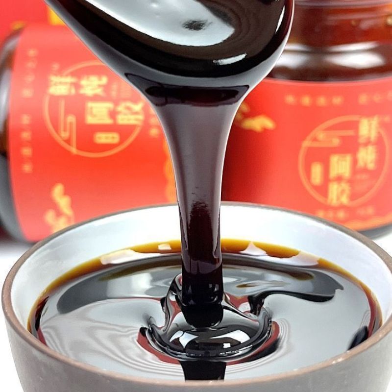 [鲜炖阿胶膏]甄选名贵草本匠心熬制阿胶礼盒送女生长辈润
