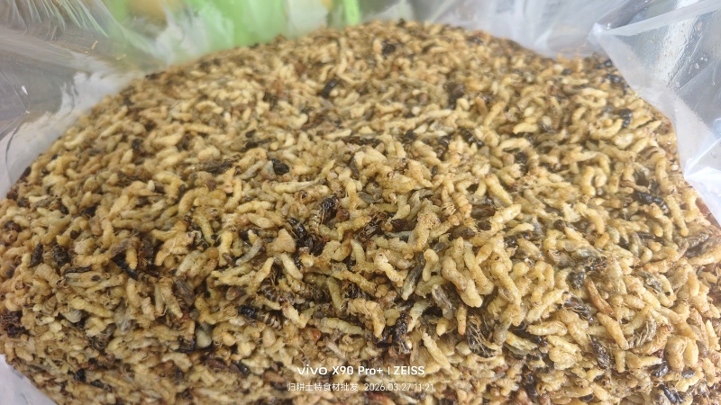 湖北湖南特产油炸蜂蛹树蜂七里黄角非贵州云南四川蜂儿子