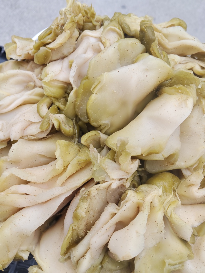 涪陵五香味榨菜片三腌三榨纯手工腌制