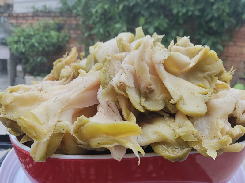 涪陵五香味榨菜片三腌三榨纯手工腌制