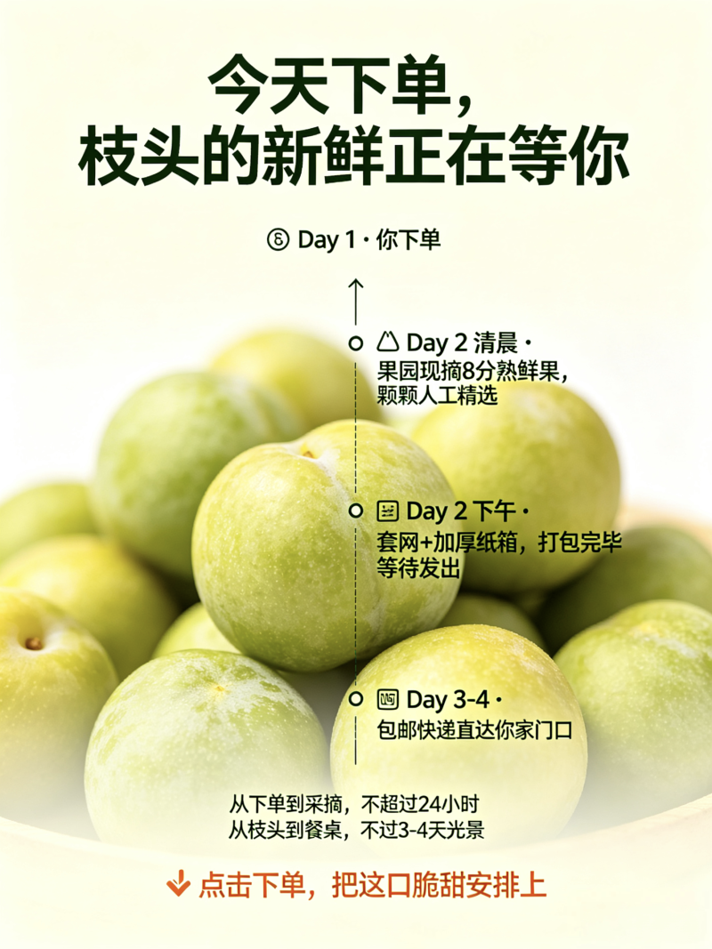 蜂糖李，直接给我发微信号截图，正式开售，核小肉厚，口感好