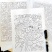 新款小红书摸鱼线条画控笔练习简笔画图稿解压画画练习临摹图