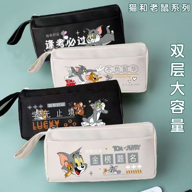 学生笔袋定制印logo批发托管班培训反诈禁毒消防交通宣传