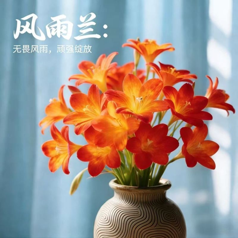 风雨兰花香兰室内外浓香花卉绿植耐热好养活水培土培四季开花