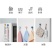 乐优家无痕粘钩强力粘墙创意免打孔挂钩贴墙强力可爱门后挂衣