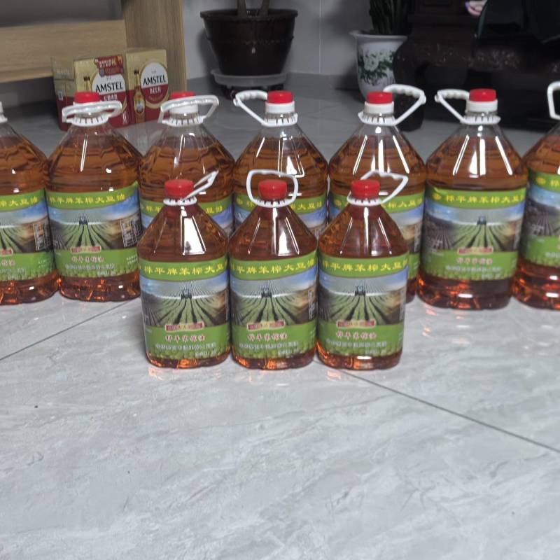 桦平牌笨榨大豆油
