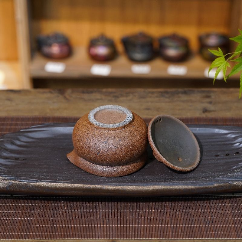正品荥经砂器茶具手抓壶粗陶茶壶泡茶壶功夫茶具荥经黑砂老式