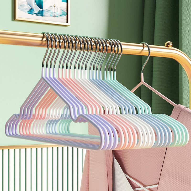16个浸胶高档防滑衣架成人家用晾晒衣服架家居学生衣架学生
