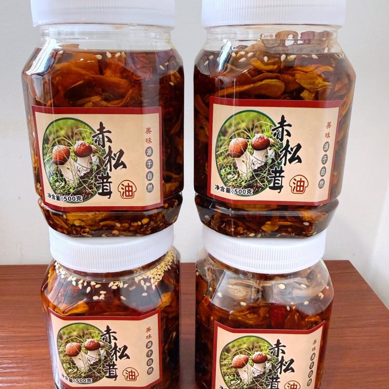 自家种植赤松茸，纯手工制作赤松茸油，下饭下面条馒头很香，