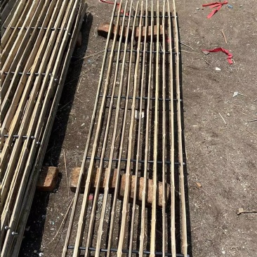 养鸡鸭鹅漏粪板鸡粪板家禽养殖板鹅鸭舍竹排养鹅用竹芭竹粪板