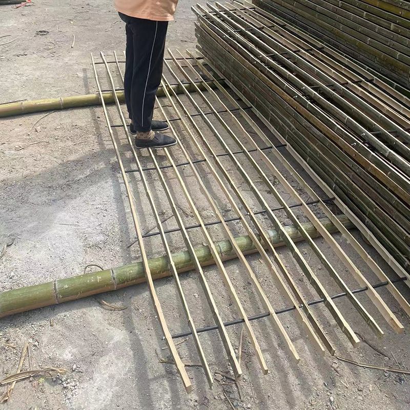 养鸡鸭鹅漏粪板鸡粪板家禽养殖板鹅鸭舍竹排养鹅用竹芭竹粪板