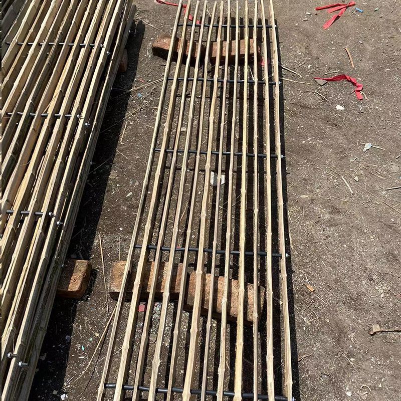 养鸡鸭鹅漏粪板鸡粪板家禽养殖板鹅鸭舍竹排养鹅用竹芭竹粪板