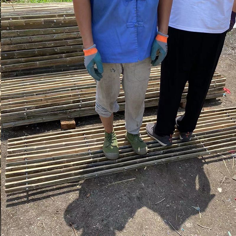 养鸡鸭鹅漏粪板鸡粪板家禽养殖板鹅鸭舍竹排养鹅用竹芭竹粪板