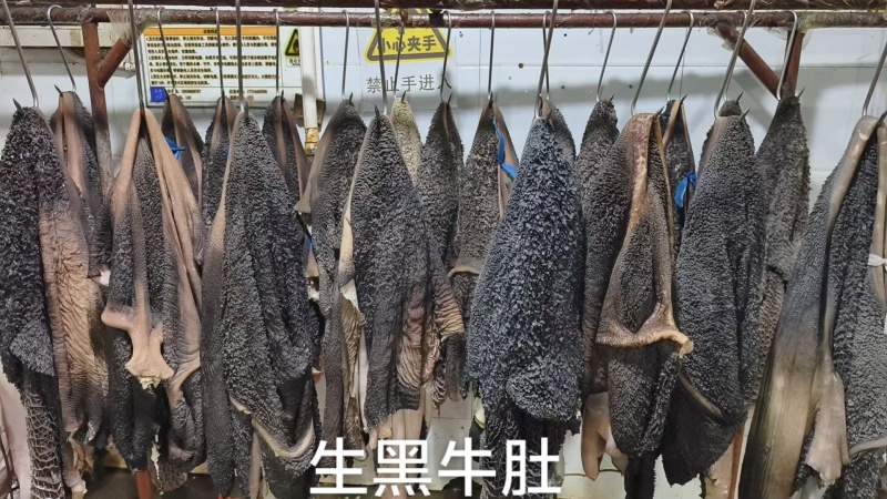 生黑牛肚