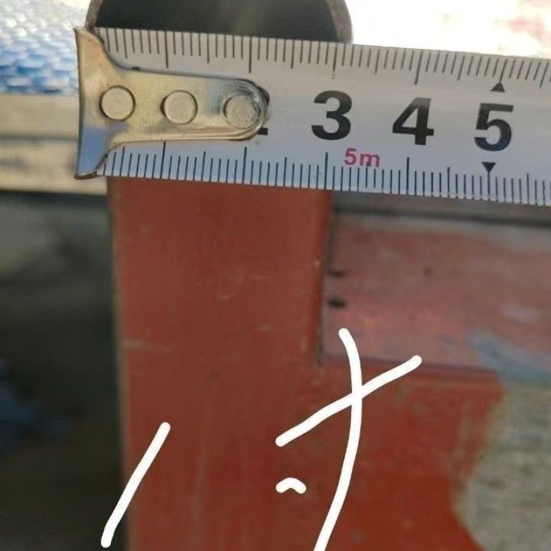 6分/1寸/1寸2/1寸半镀锌钢管切斜口打孔护栏/大棚/