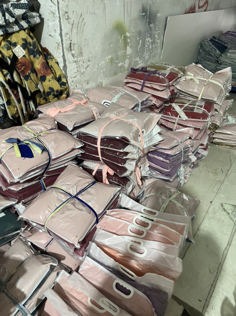 刺绣四件套可地摊门市可视频看货库房现货供应
