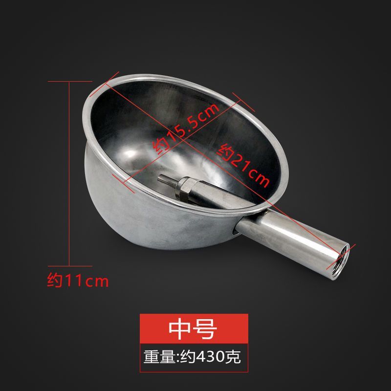 不锈钢猪饮水碗套装猪用自动饮水器套装不锈钢饮水管养猪场
