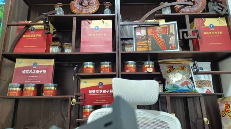 东北长白山张庆康灵芝孢子粉
