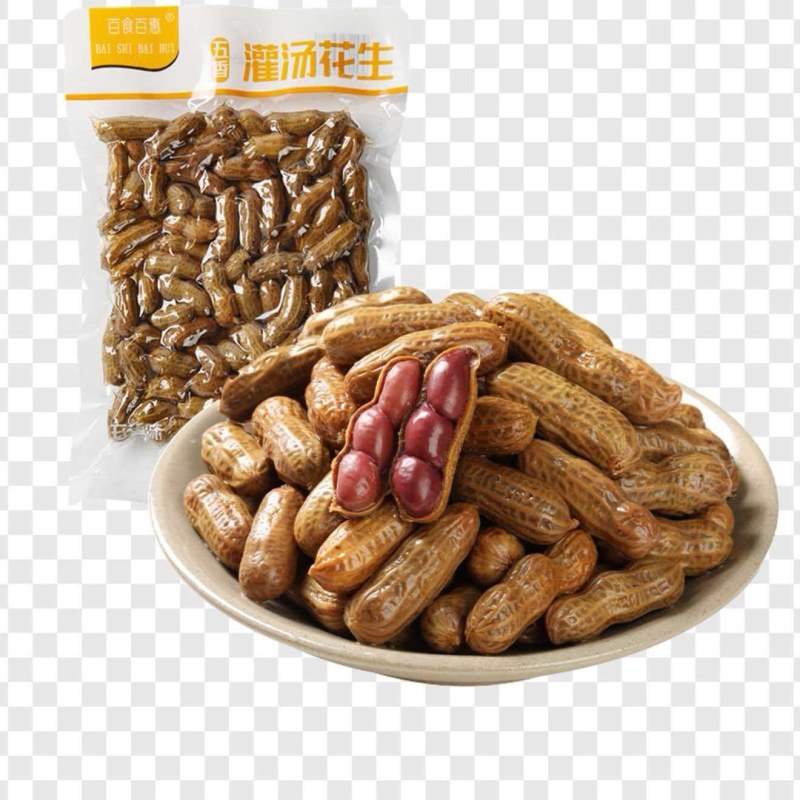 爆汁灌汤卤汁花生（五香/麻辣）工厂直发手续齐全