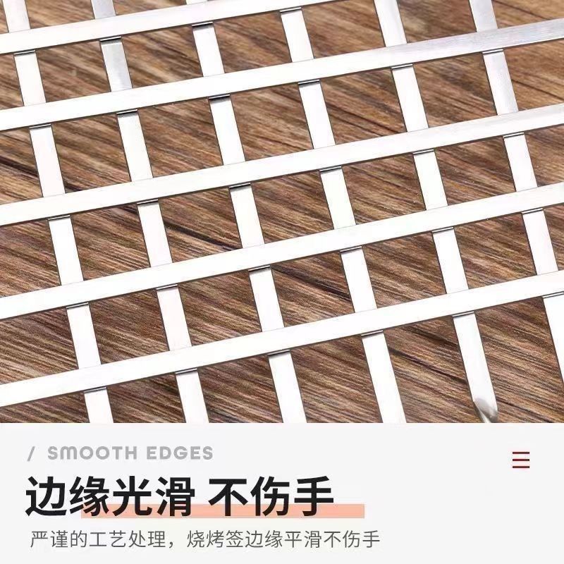 一次性加厚铁签子打包外卖签商用羊肉串烧烤用具摆摊烤肉签字