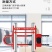 玻璃门锁拉手锁把手锁防盗锁双门加长U型锁插锁店面锁商铺锁