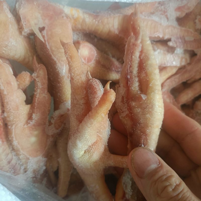 大肉鸡脚一斤8-10个