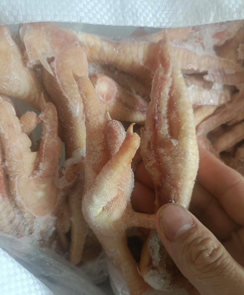 大肉鸡脚一斤8-10个