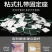 理线器墙面贴电线固定器免钉墙网线线卡子自粘式扎带固定座
