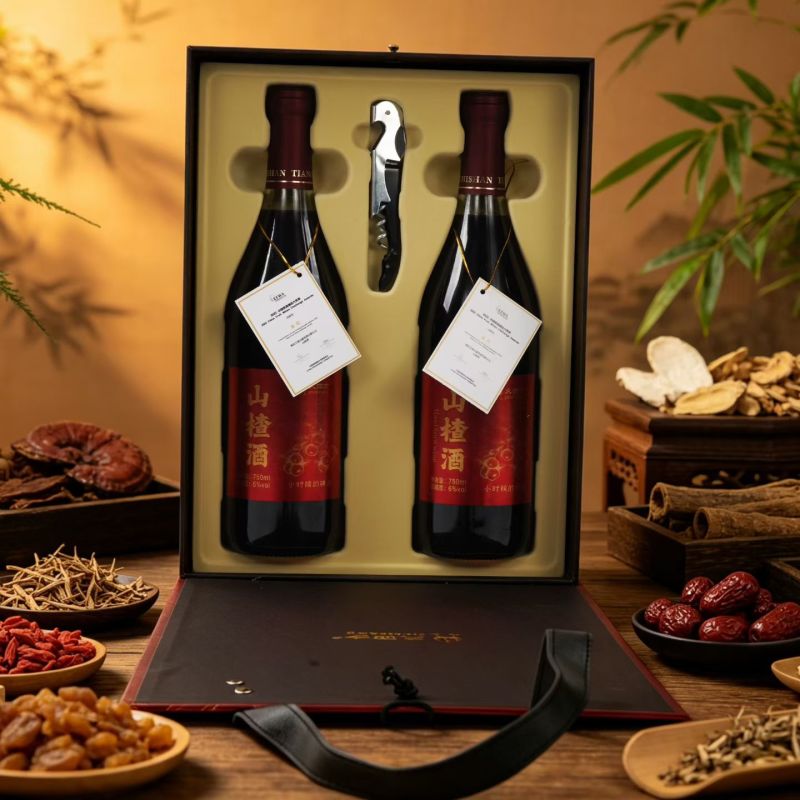山楂酒参加中国果酒大赛，获得金奖[庆祝]