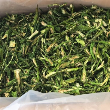青辣椒干