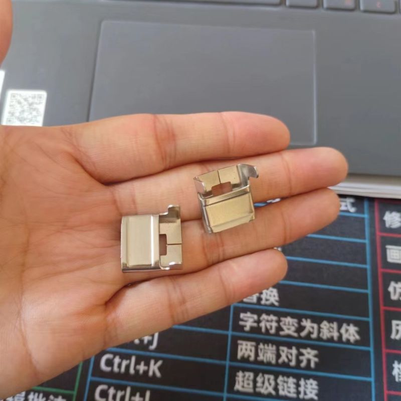 管道保温必备!不锈钢钢带卡扣L型打包扎带扣工厂直发
