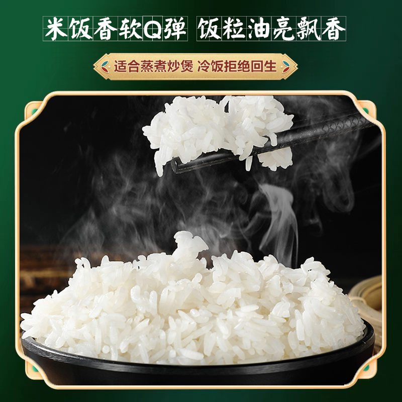 长粒香丝苗米50斤南方大米25kg晚稻香白米饭堂店商用现