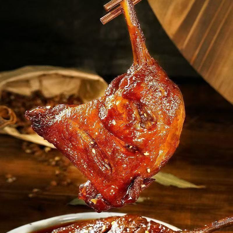 6只麻辣大鸭腿】正宗川味麻辣鸭腿新鲜真空包装即食解馋美
