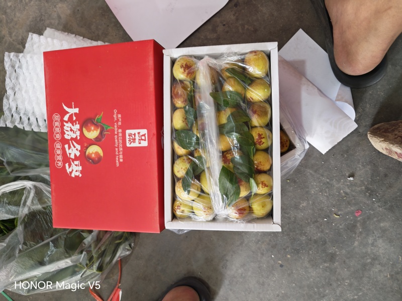 陕西大荔冬枣对接各大电商平台社区团购美图多多仓
