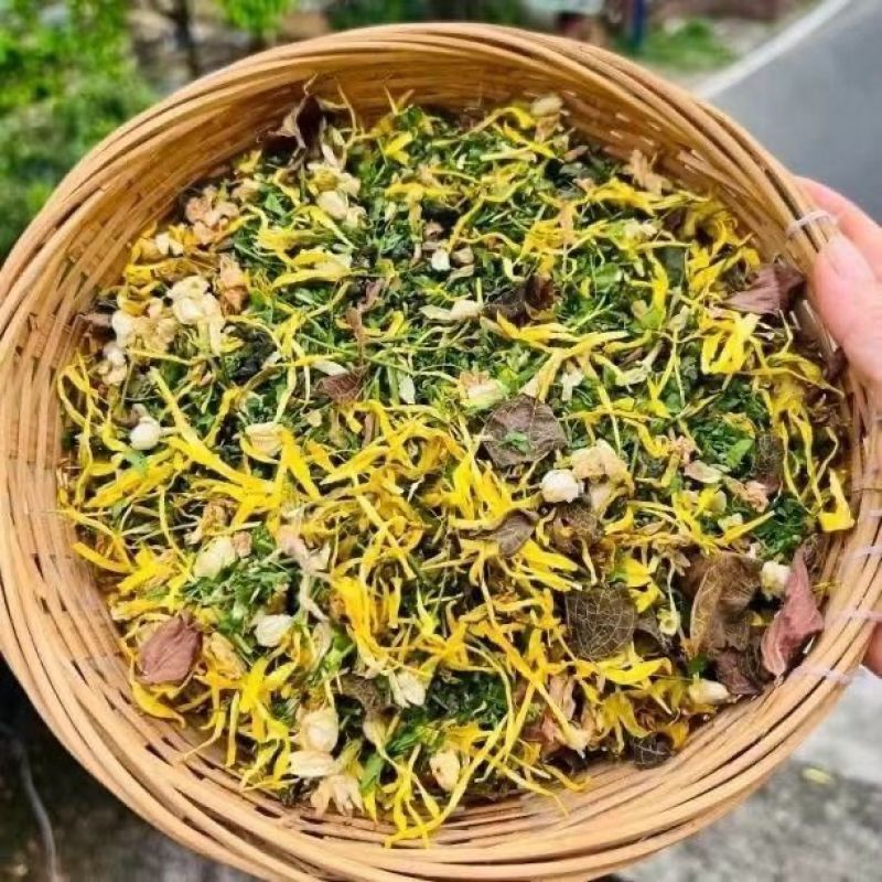 金线莲石斛花茶正宗金线莲铁皮石斛花养生茶罐装熬夜常备