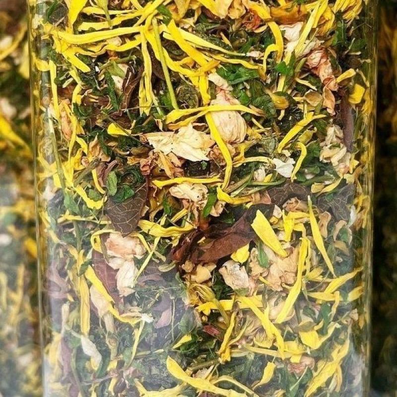 金线莲石斛花茶正宗金线莲铁皮石斛花养生茶罐装熬夜常备