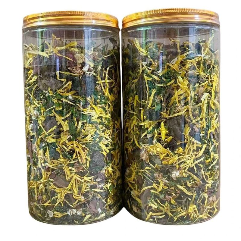 金线莲石斛花茶正宗金线莲铁皮石斛花养生茶罐装熬夜常备