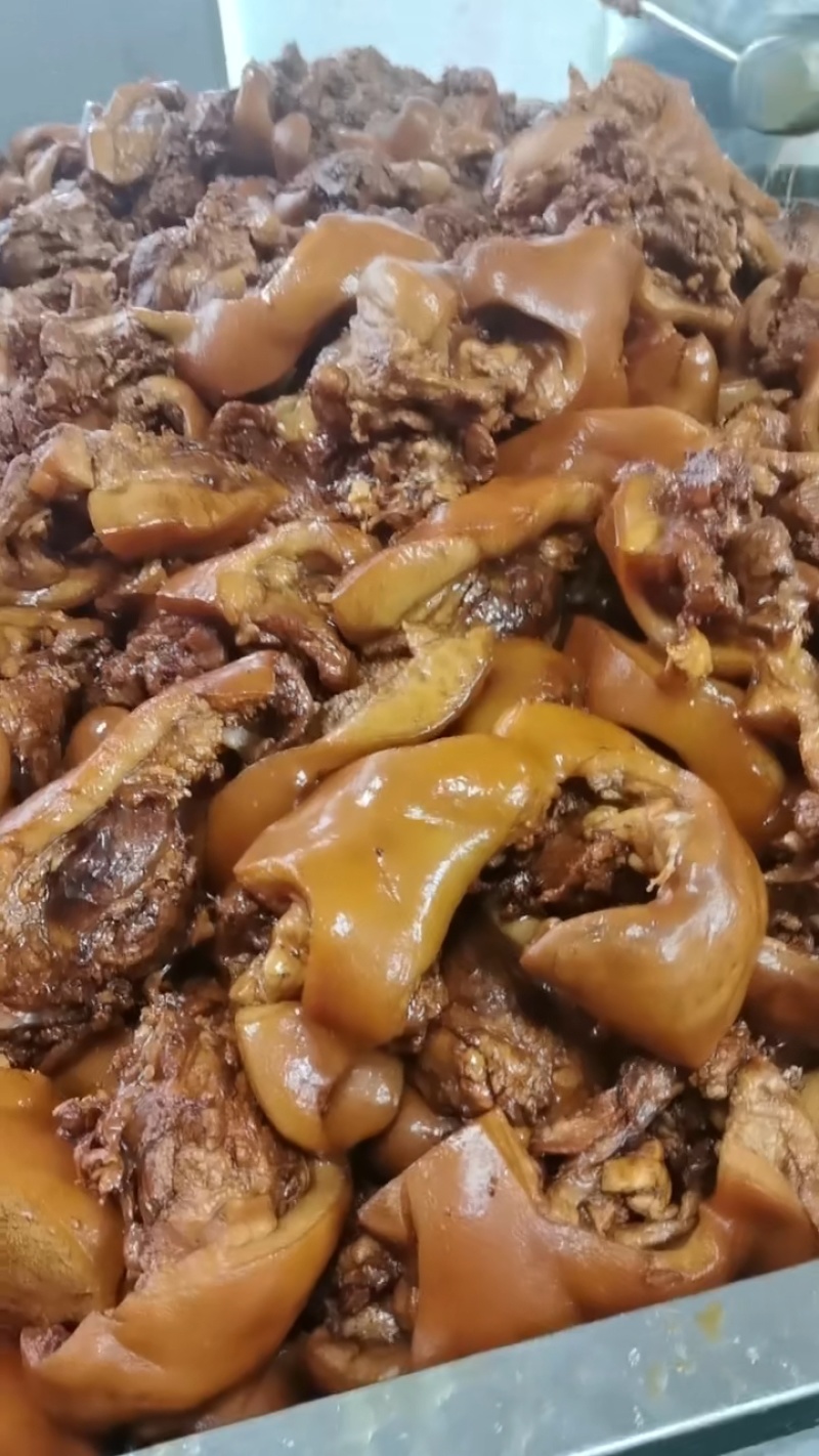 【熟牛头肉】全熟卤猪圈肉，味道很好纯干货，厂家直发