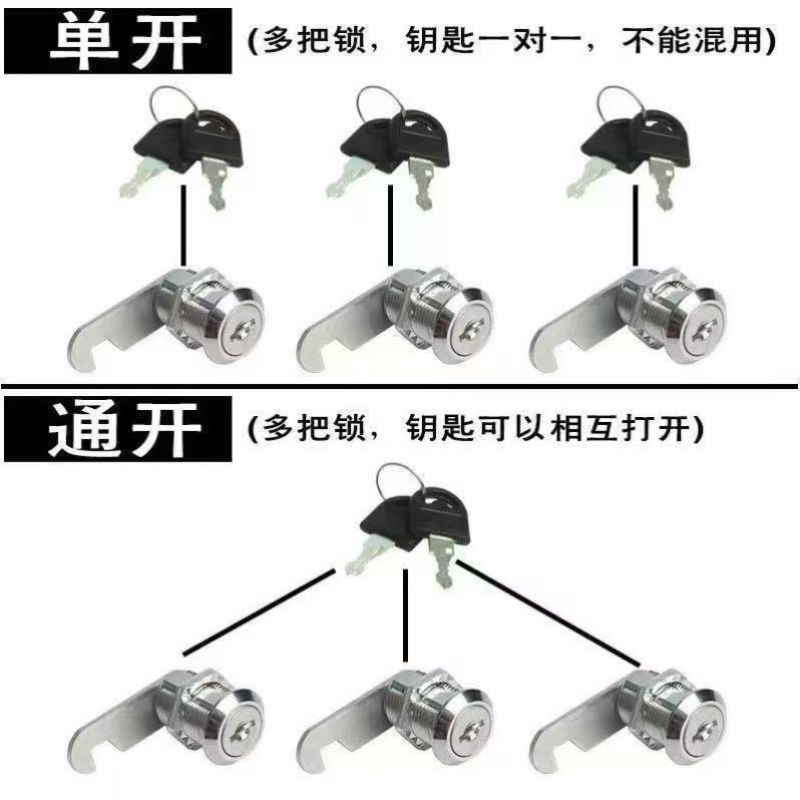 【火爆】锁铁皮更衣柜子锁芯柜门锁储物柜门锁子信箱转舌锁具