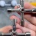 五合一电工多功能钥匙特殊用锁水阀锁室内电梯卡方孔通用阀门