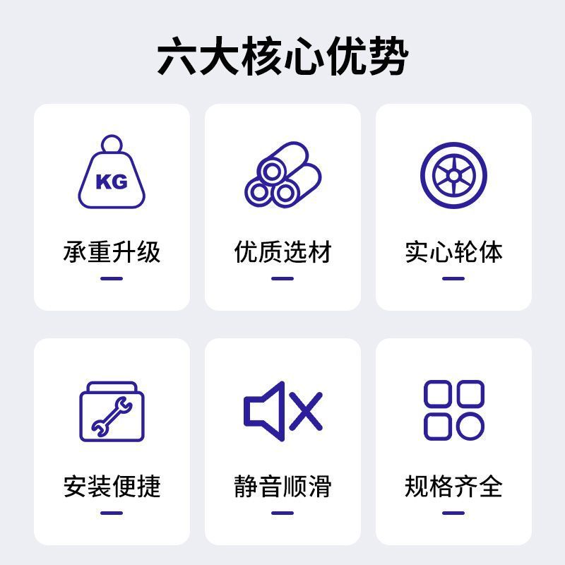 诚美优品电脑椅轮子升降椅学习椅沙发凳子其他椅子配件