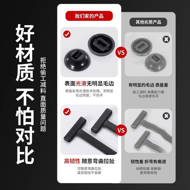 穿心钉叶子板内衬**扣下护板档泥板扎带式固定扣通用型扎带
