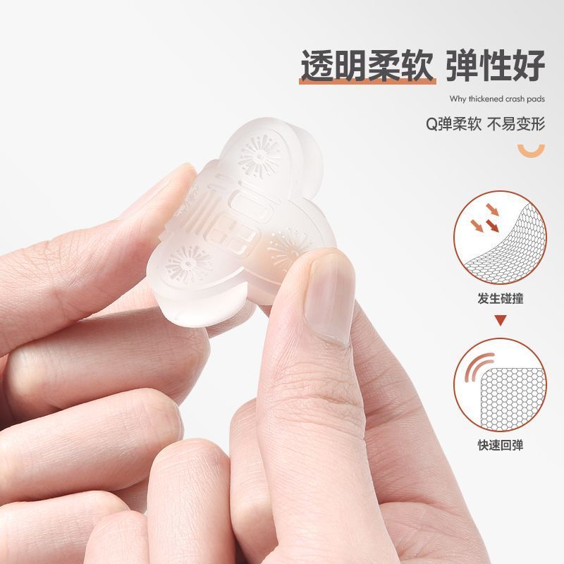 硅胶防撞贴加厚福字开门撞福门把手冰箱门墙面防碰撞缓冲垫门