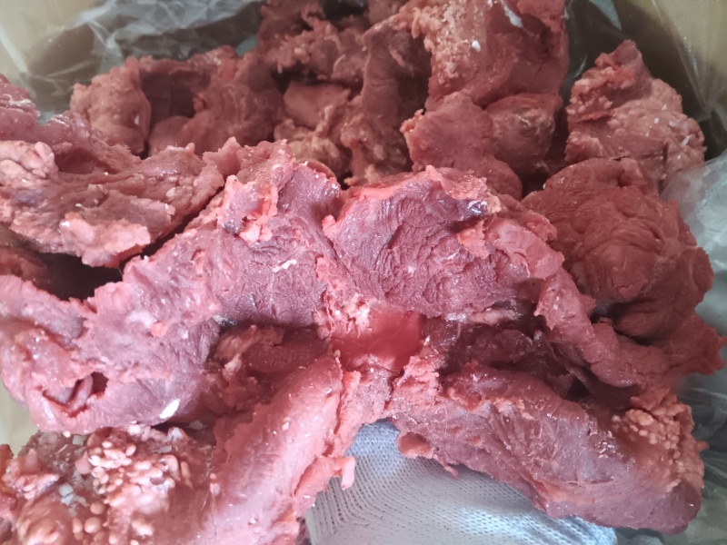 【熟牛肉】五香大块牛碎肉，现做现发