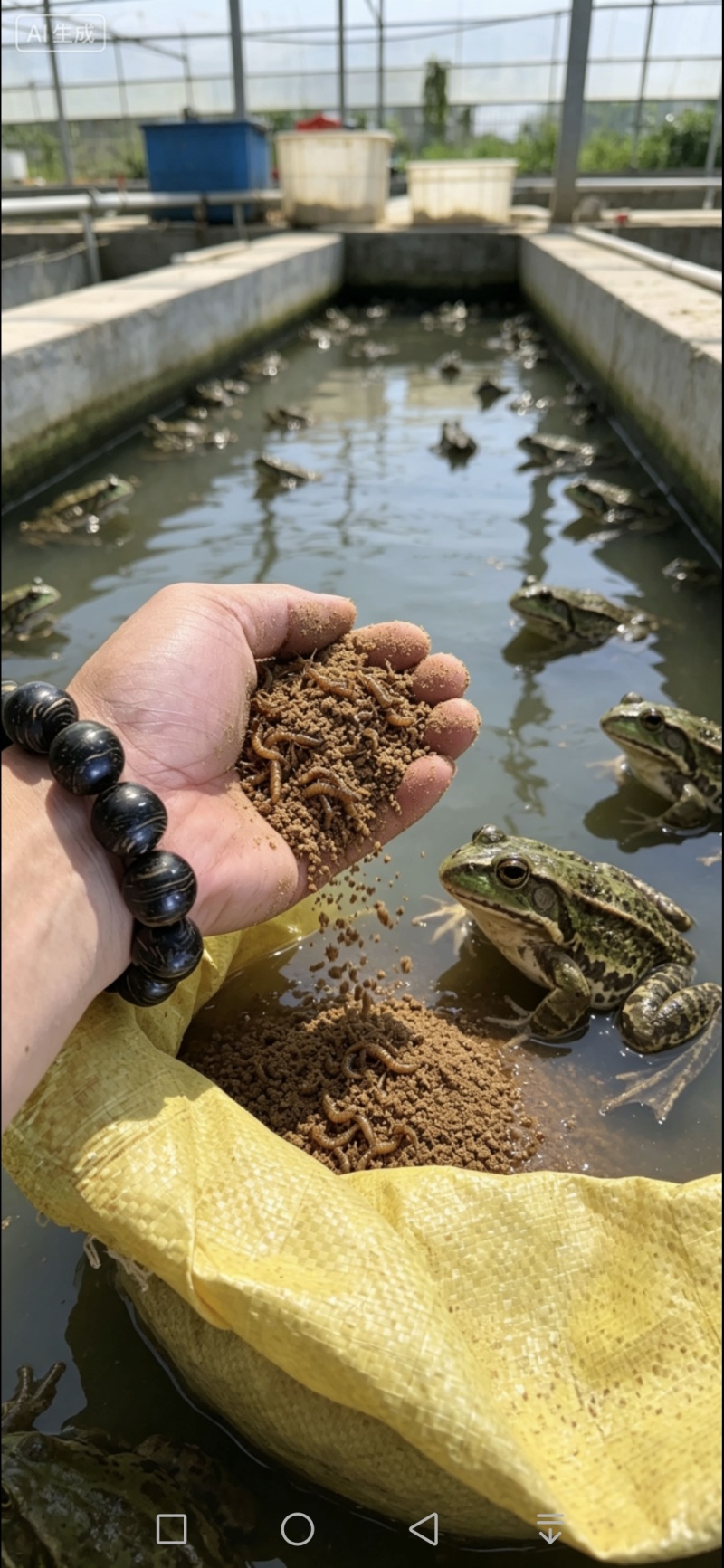 虫㷧蛋白料，适合鱼虾蟹水产蛋白57可吸收率90可直代饲料