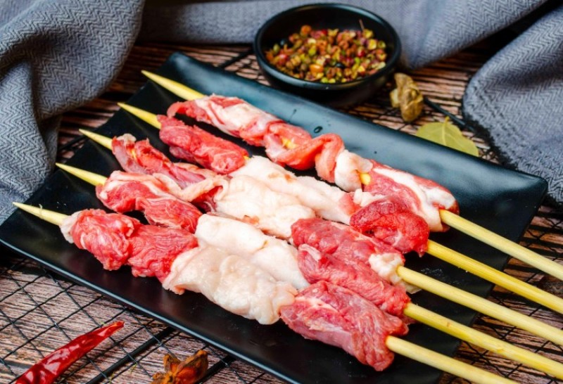 伊梦斋清真真空手工牛肉串