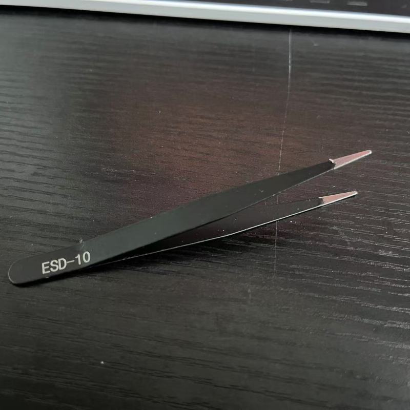 高精密小镊子防静电不锈钢尖头弯头燕窝挑毛工具缝纫机维修夹